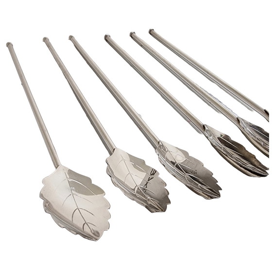 Image 1 of 6 cucchiaini da cocktail vintage della marca Spritzer &amp; Fuhrmann