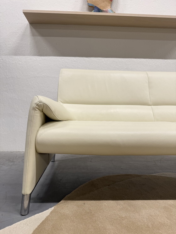 Image 1 of Leolux Felizia Sofa 2.5 Seater & Armchair Senso Egret