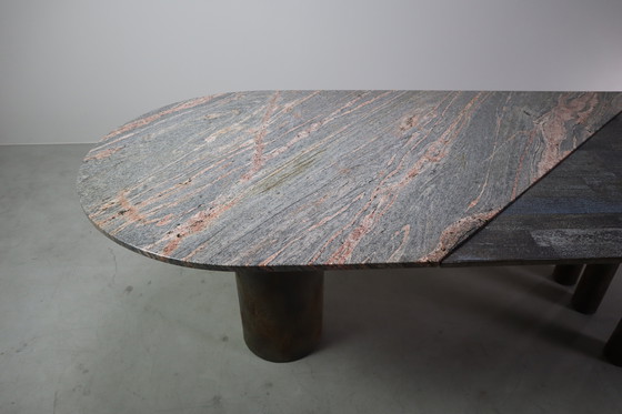 Image 1 of Tavolo da pranzo postmoderno di Pia Manu, Belgio, 1990 ca.