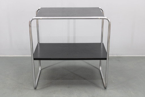 1930s Marcel Breuer Bauhaus Tubular Console Table , Model B12, Czechoslovakia
