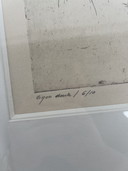 Painting (etching) by Raf Coorevits 1934