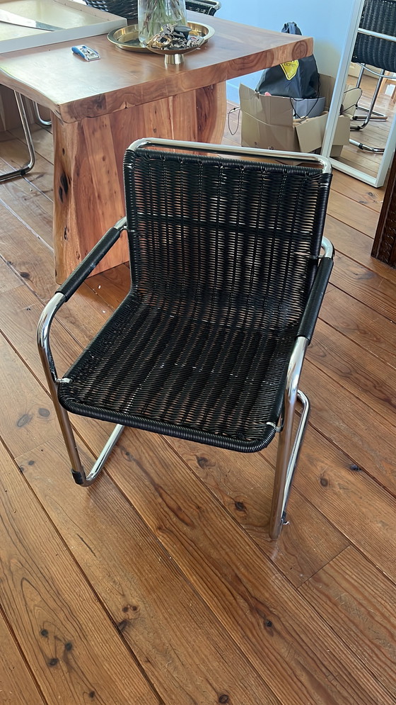 Image 1 of 4x Chaises de salle à manger vintage Tecta D41 Freischwinger