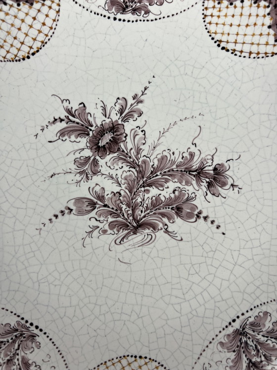 Vincenzo Del Monaco Grottaglie Wall Plate Groot Model – Wanddecoratie, Ceramic (photo 3 of 5)