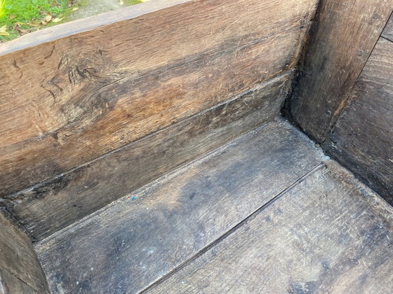 Image 1 of Alte Maie aus massiver Eiche 19. XIX.