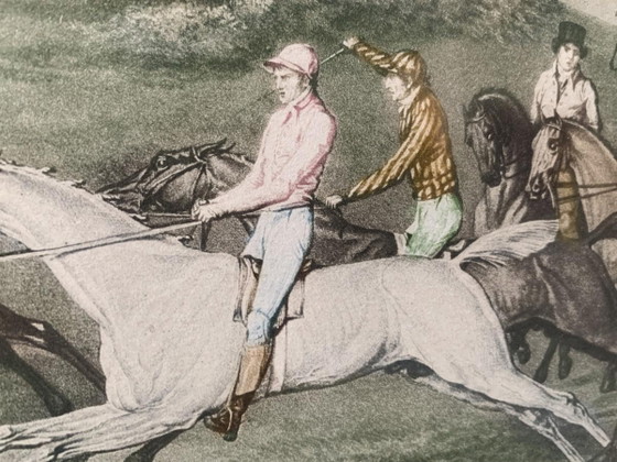 Carle Vernet, La Course, Stich, Späte 1800er – Lithographien & Drucke (photo 8 of 14)