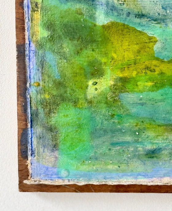 Image 1 of Abstract Painting on Board