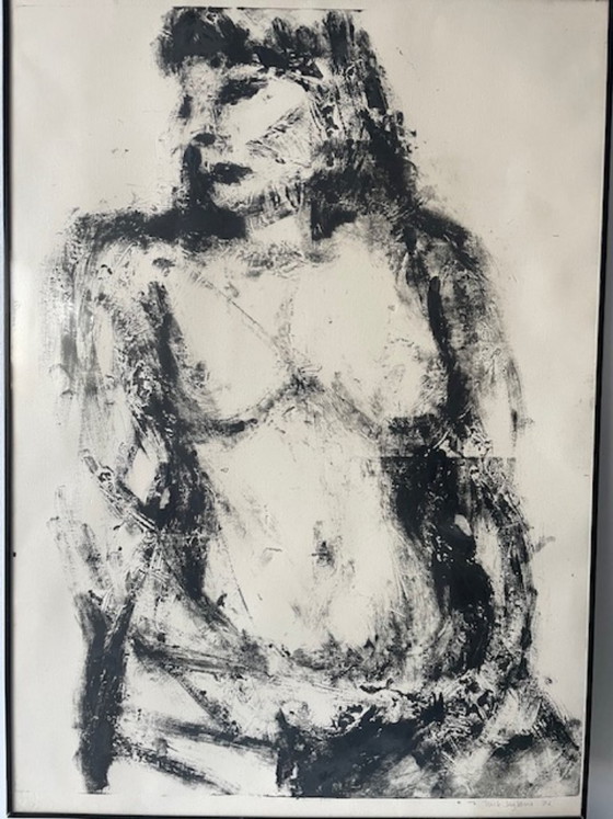 Image 1 of Nick Seijkens – Lithograph nude portrait (1982)