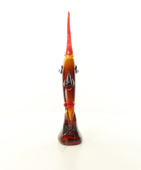 17,2 Pollici Volto di Luna Murano Picasso Stile Sculture in Vetro Arte Soffiata a Mano nuovo – Murano Glass (photo 12 of 15)
