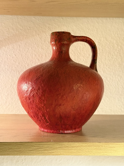 Ruscha Vase 340 Vulkano FAT Lava Kurt Tschörner