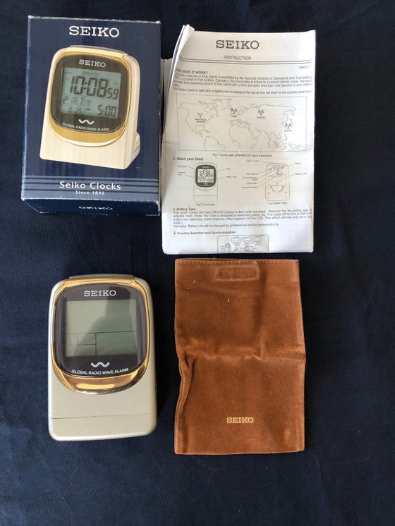 Image 1 of Vintage Seiko alarm wekker