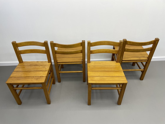 Image 1 of Set vintage di 4 sedie "Stable" di Karin Mobring per IKEA, 1977