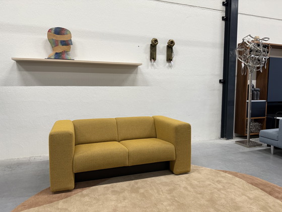 Image 1 of Gelderland 430 Cube Sofa Honey Yellow Design Sofa
