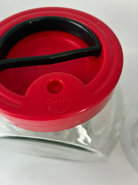 Barattoli CAM Saglier vintage anni '70 - Set di 2 – Accessori da cucina (photo 4 of 9)