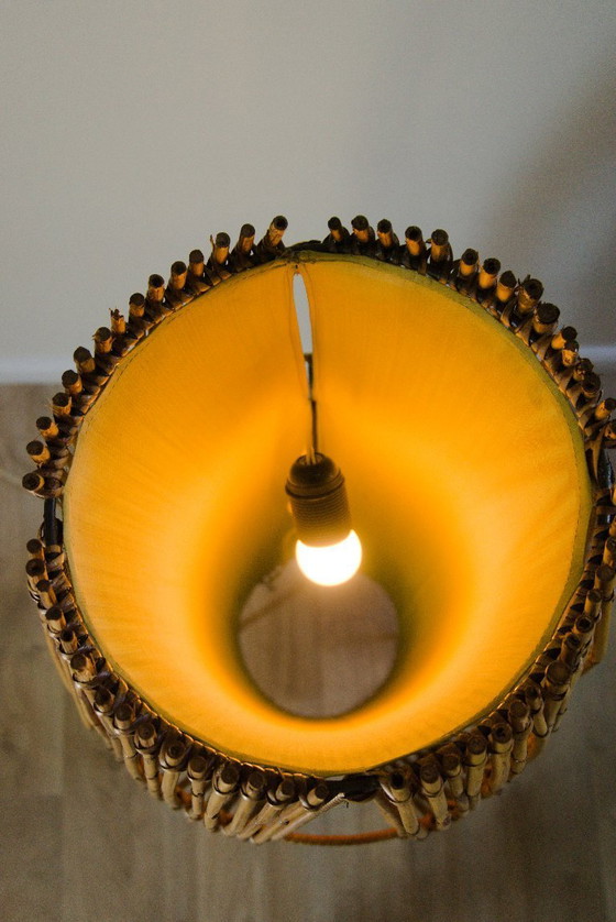 Image 1 of Lampada da terra d'epoca con canna a matita - Modernità di metà secolo