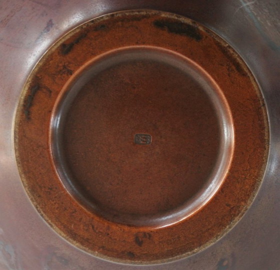 Image 1 of Bronze Vase - Yoshino Takeji - Japan