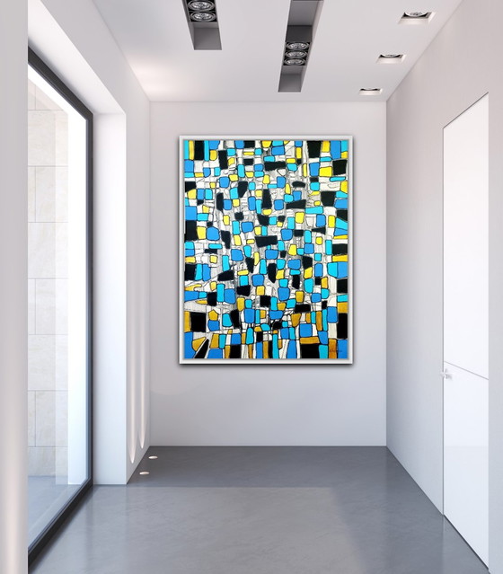 Image 1 of Natia Antadze Abstract Composition XXL