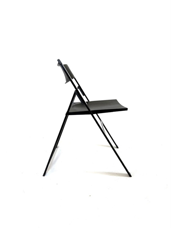 Image 1 of Sedia pieghevole 6x Design 'P08', Justus Kolberg, Tecno '90