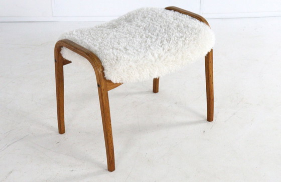 Image 1 of Yngve Ekstrom per Swedese Lamino poggiapiedi vintage