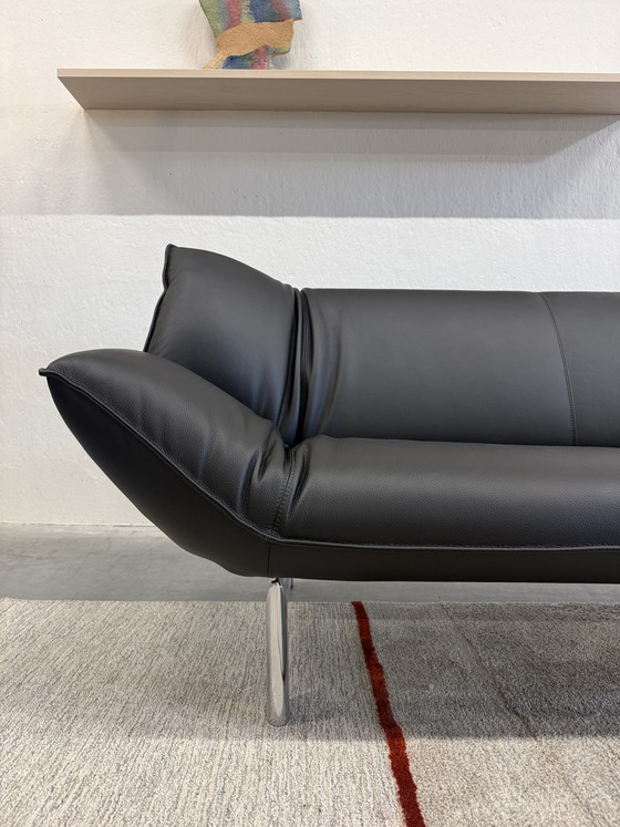 Image 1 of Leolux Tango Sofa 3-Seater Senso Black 203