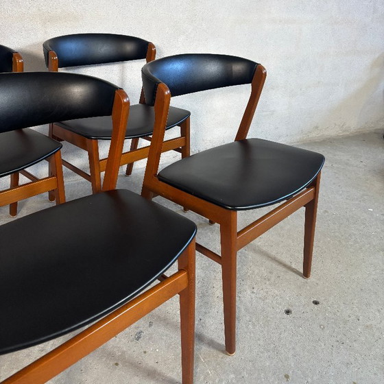 Image 1 of 4x dining chairs by SAX – Danish Vintage