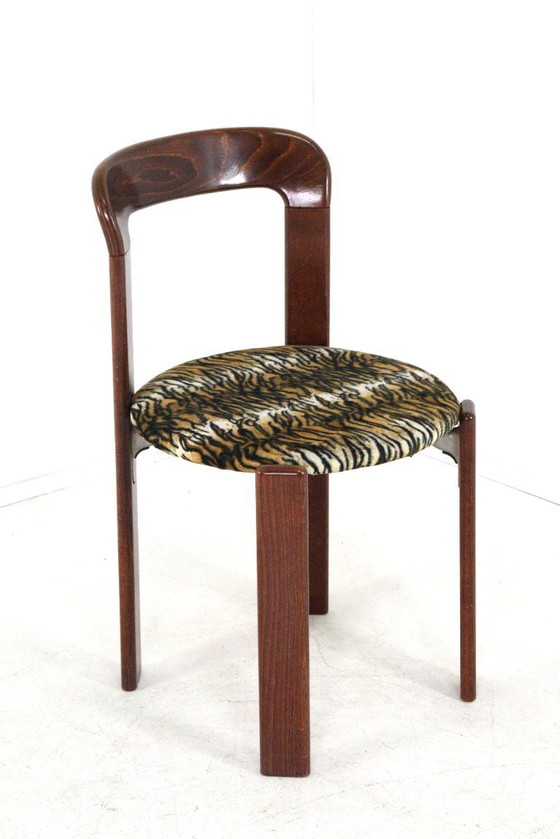 Set di 6 sedie Bruno Rey per Kusch & Co con stampa tigrata vintage – Sedie da pranzo, Wood (photo 21 of 24)