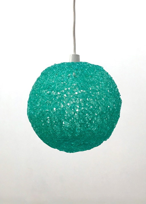 Rara Plafoniera Spaghetti Lucite Originale Anni '50 '60
