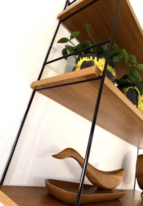 Image 1 of Appendiabiti da parete vintage in noce, WHB Germania anni '60