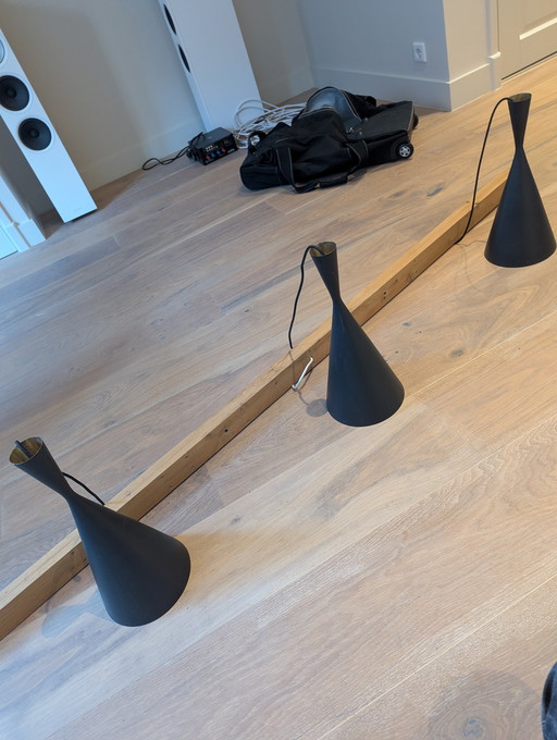 Tom Dixon 3 table lamps