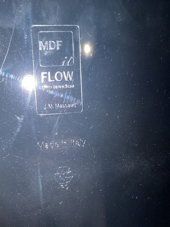 Image 1 of MDF Italia Flow Slim bureaustoel, zwart