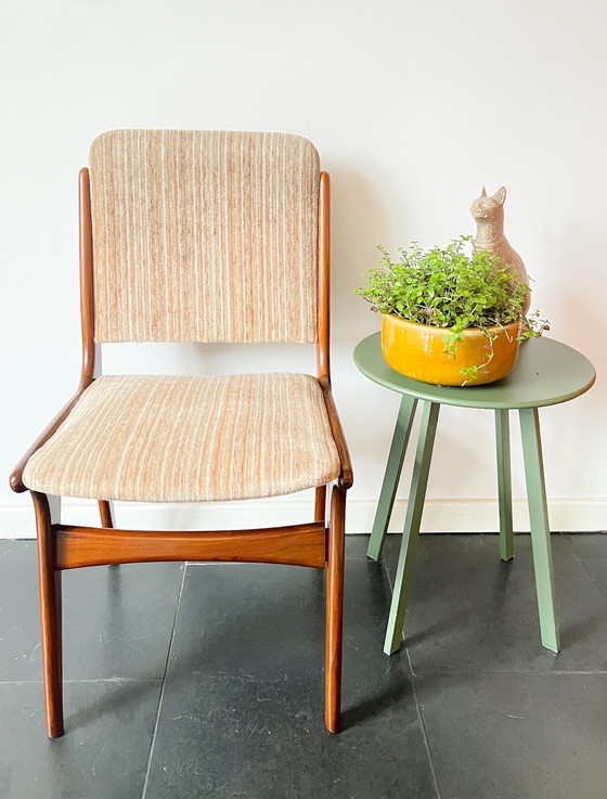 Image 1 of Vintage Chair - Mahjongg Netherlands - Johannes Andersen - Wood, Fabric - 60s/70s - Scandinavian Style