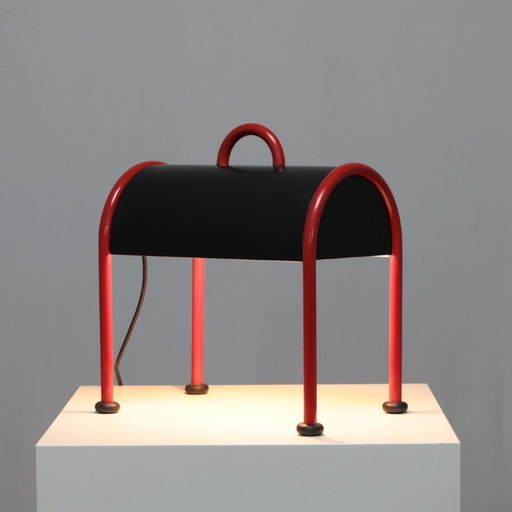 Table Lamp “Valigia” by Ettore Sottsass for Stilnovo, Italy, 1977
