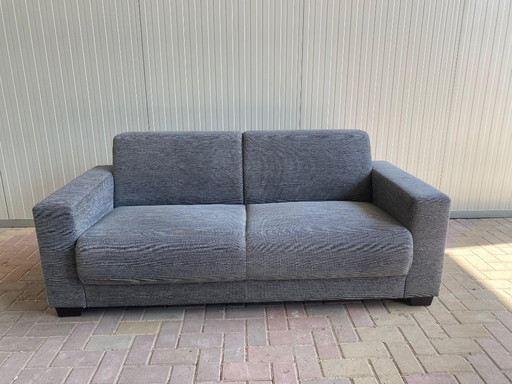 Modern Grey Fabric 3-Seater Sofa