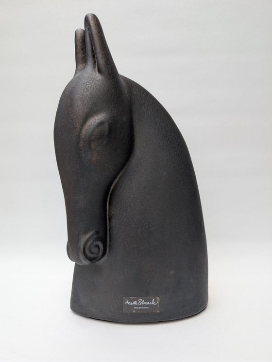 IKEA BRODD, Keramisch Paardenhoofd, Ontworpen Door Anette Edmark – Beeldhouwkunst, Ceramic (photo 12 of 14)