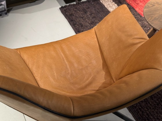 Gustav, Label, Sessel, Leder, Metall, Braun, Design (Foto 5 von 5)