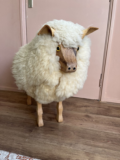 Vintage 1970 Schaap door Hans-Peter Krafft voor Meier, Duitsland
