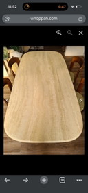 Travertin Italiaanse tafel