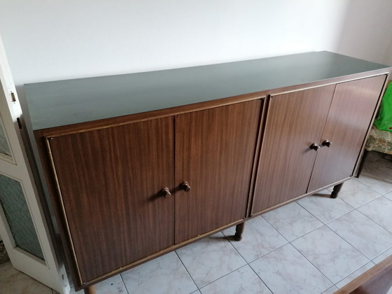 Vintage dressoir uit de jaren 60 – Wood, Plastic (photo 3 of 5)