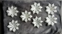 9 fiori antichi in vetro per lampadario/applique Murano