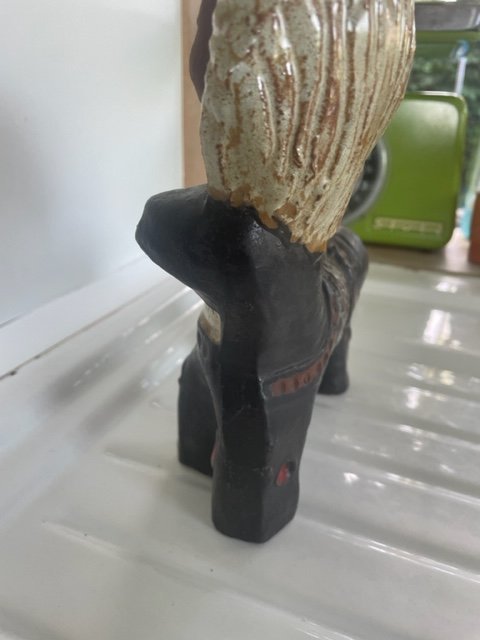 Image 1 of Archer vintage en céramique - Elisabeth Vandeweghe - Perignem