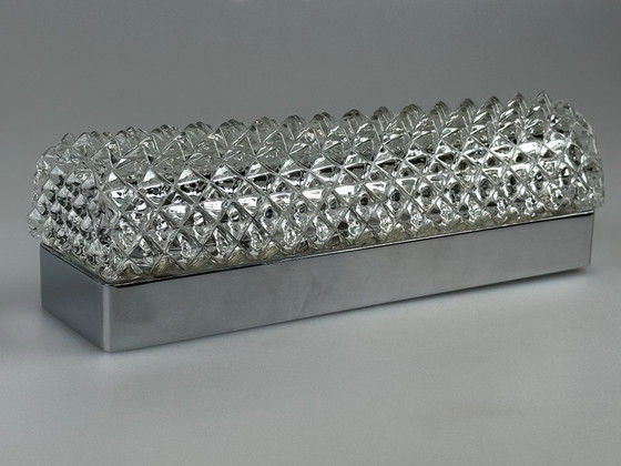 Image 1 of 60s 70s aplique Aplique de Glashütte Limburg Alemania Space Age