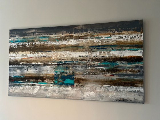 Image 1 of pintura pintada a mano