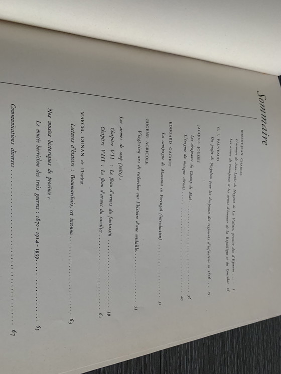 Image 1 of Revue de la Société d’amis du musée de l’armée - Hôtel des Invalides 1958/1961 Édition spéciale 