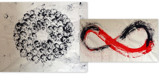 CB. Juste du noir et du rouge, Diptyque.