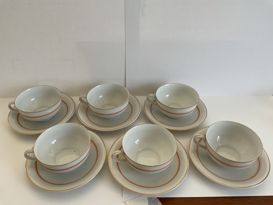 Image 1 of Tasses et soucoupes THUN Tchécoslovaquie, 1970