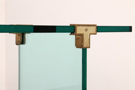 Image 1 of Peter Ghyzcy Side Table Model T30 solid glass 1960
