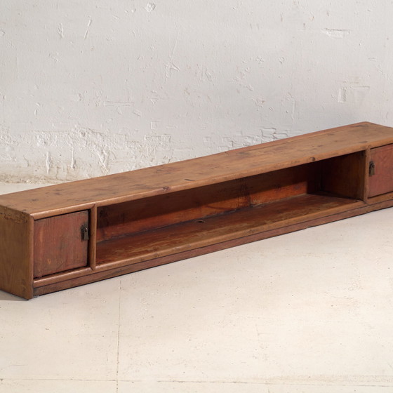 Credenza bassa antica in legno di pino - Cina, c.1930 – Credenze, Iron (photo 4 of 40)