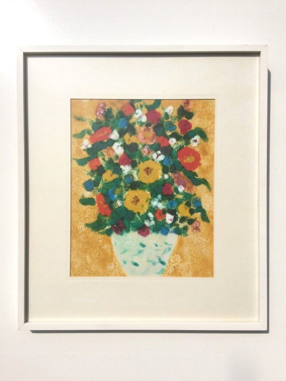 Image 1 of Alvarido : 'Floral' [Vintage années 70] Pastel