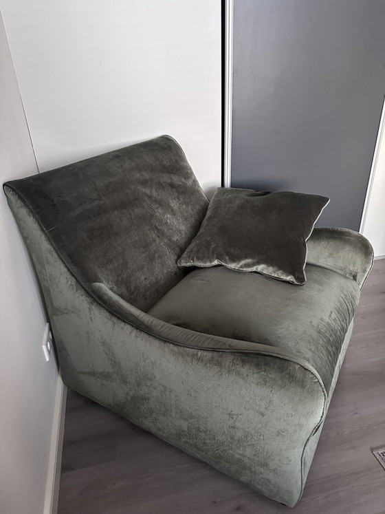 Divano Gommaire Bernard con Cuscino – Loveseat, Textile, Velvet (photo 5 of 6)