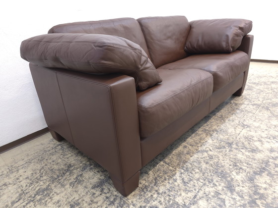 Image 1 of Divano in pelle a due posti DS 17 di De Sede