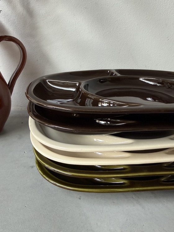 Image 1 of Piatti a scatola Sèvres - set da 6 - Francia